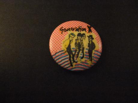 Generation X Britse punkband jaren 70 ( met  Billy Idol, Tony James en John Towe)